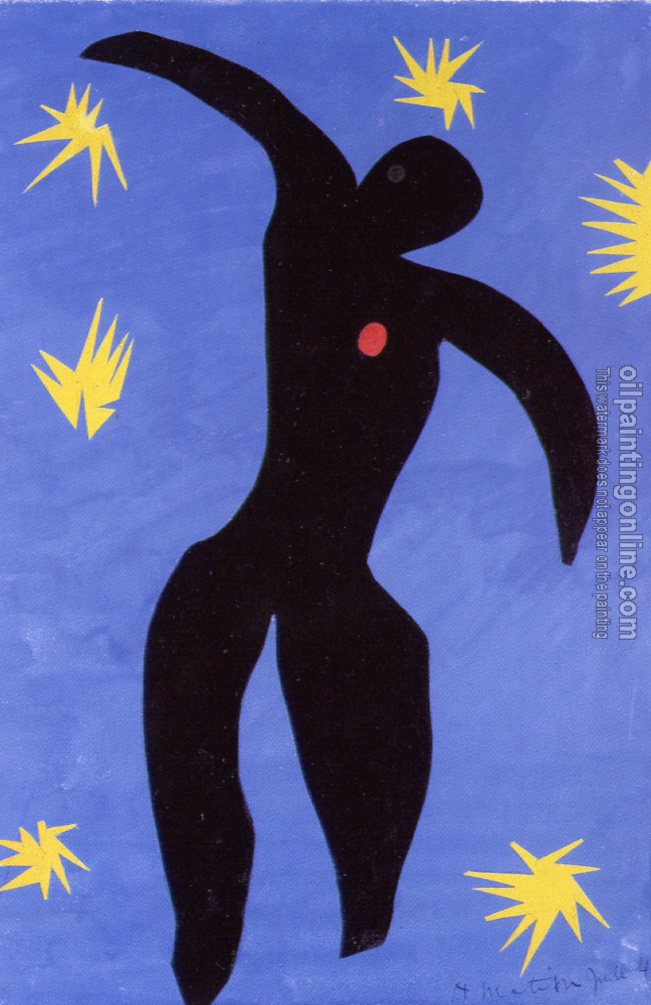 Matisse, Henri Emile Benoit - Icarus